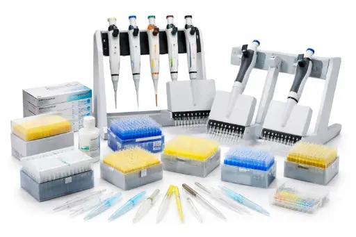 10-100 µL, 12-channel pipette, Variable volume